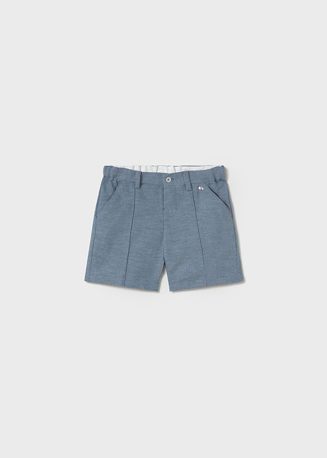 Bermuda Cotone Fresco Azzurro 1240/94 corredino e abbigliamento neonato | NANU' BABY