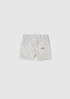 Bermuda Cotone Naturale Beige 1208/N corredino e abbigliamento neonato | NANU' BABY