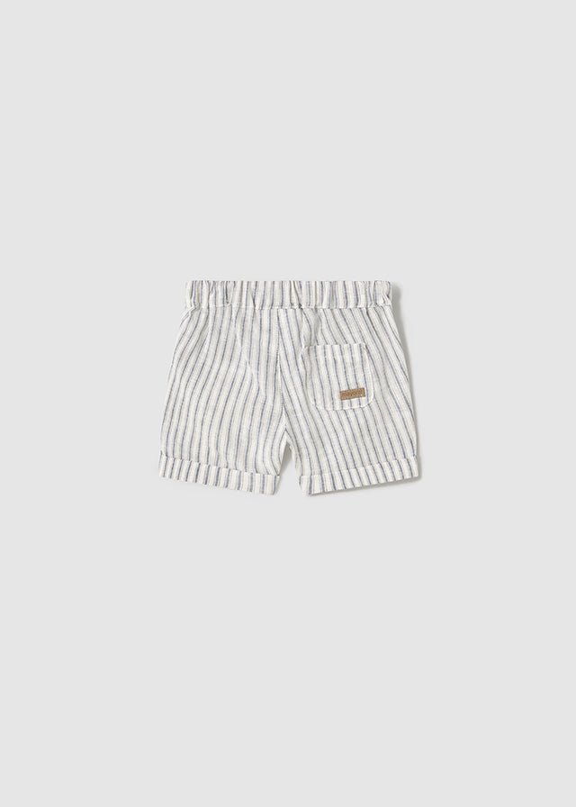 Bermuda Cotone Naturale Beige 1208/N corredino e abbigliamento neonato | NANU' BABY
