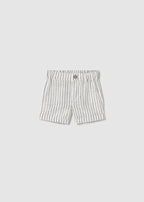 Bermuda Cotone Naturale Beige 1208/N corredino e abbigliamento neonato | NANU' BABY