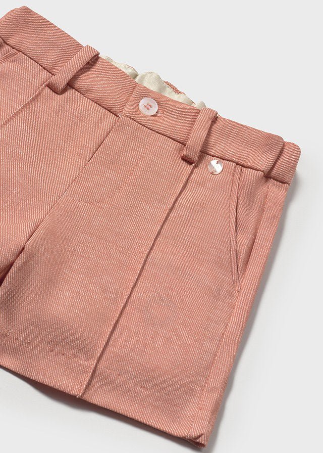 Bermuda Cotone Vivace Arancio 1240/92 corredino e abbigliamento neonato | NANU' BABY