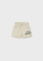 Bermuda Felpa Play Bianco 1222/79 corredino e abbigliamento neonato | NANU' BABY