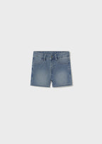Bermuda Jeans Cotone Blu 1246/21 corredino e abbigliamento neonato | NANU' BABY