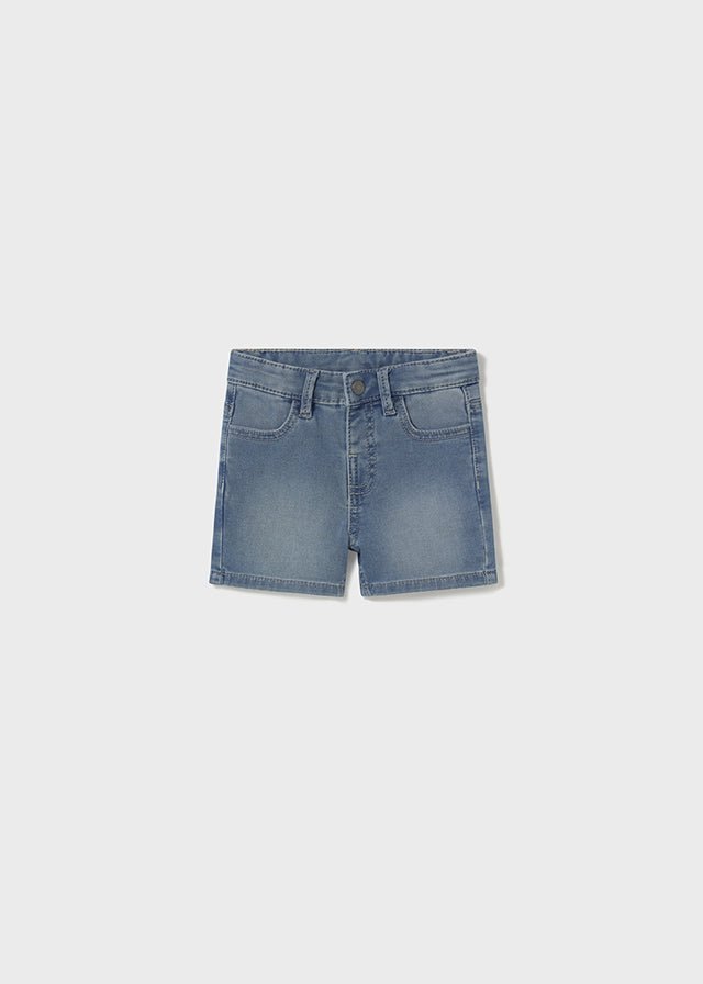 Bermuda Jeans Cotone Blu 1246/21 corredino e abbigliamento neonato | NANU' BABY