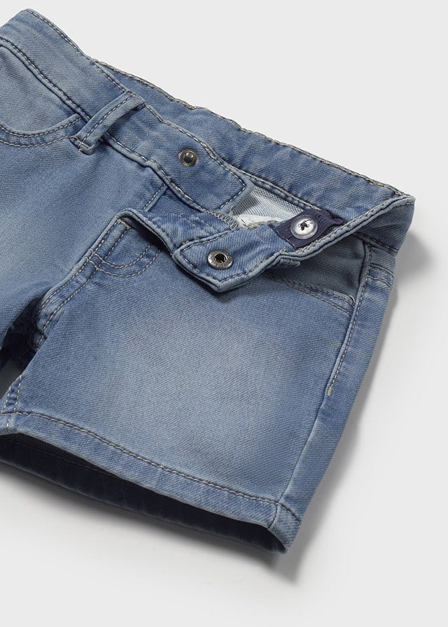 Bermuda Jeans Cotone Blu 1246/21 corredino e abbigliamento neonato | NANU' BABY