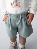 Bermuda punto twill Bimba CIELO 2261/15 corredino e abbigliamento neonato | NANU' BABY