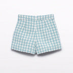 Bermuda quadri lurex Bimba Verde 5719/9 corredino e abbigliamento neonato | NANU' BABY