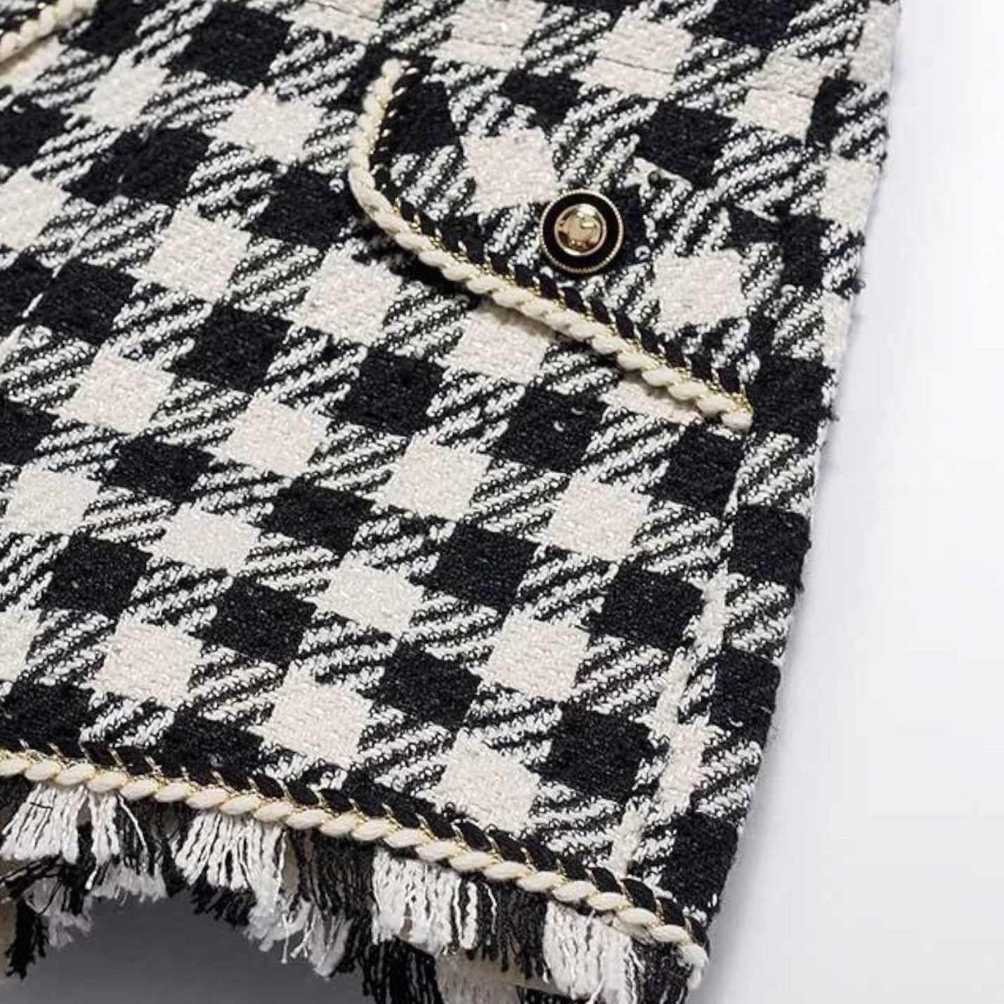 Bermuda vichy lustrini Bimba Nero 5716/8 corredino e abbigliamento neonato | NANU' BABY