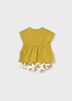 Bipack Blusa Culotte Verde 1664/V corredino e abbigliamento neonato | NANU' BABY