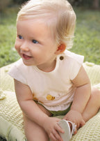 Bipack Blusa Culotte Verde 1664/V corredino e abbigliamento neonato | NANU' BABY