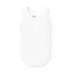 Body Bamboo Bretelle Bianco 1370 corredino e abbigliamento neonato | NANU' BABY