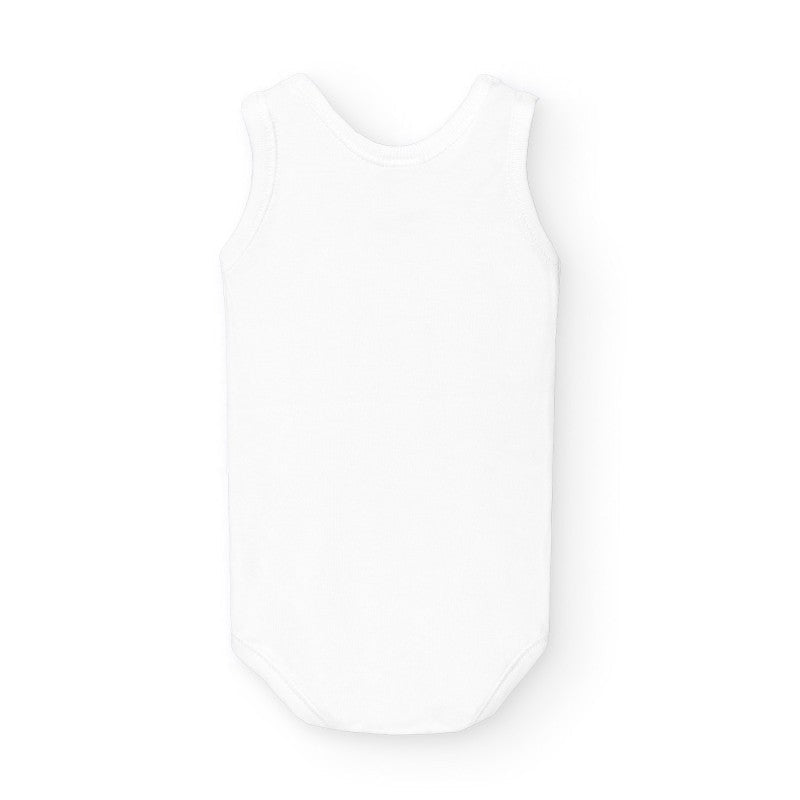 Body Bamboo Bretelle Bianco 1370 corredino e abbigliamento neonato | NANU' BABY