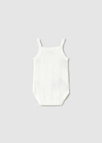 Body Intimo Bretellina Natural 1745 corredino e abbigliamento neonato | NANU' BABY