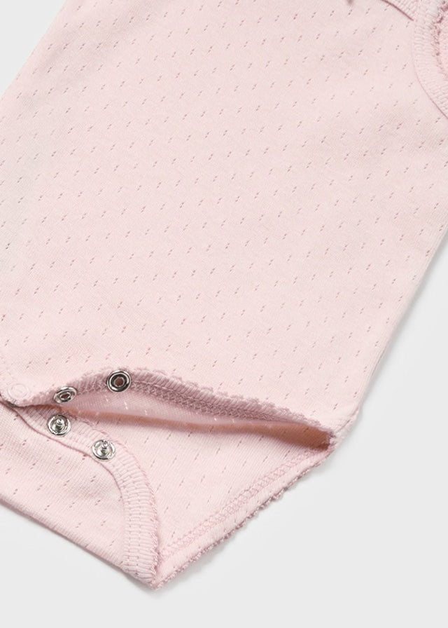 Body Intimo Bretellina Rosa 1790 corredino e abbigliamento neonato | NANU' BABY