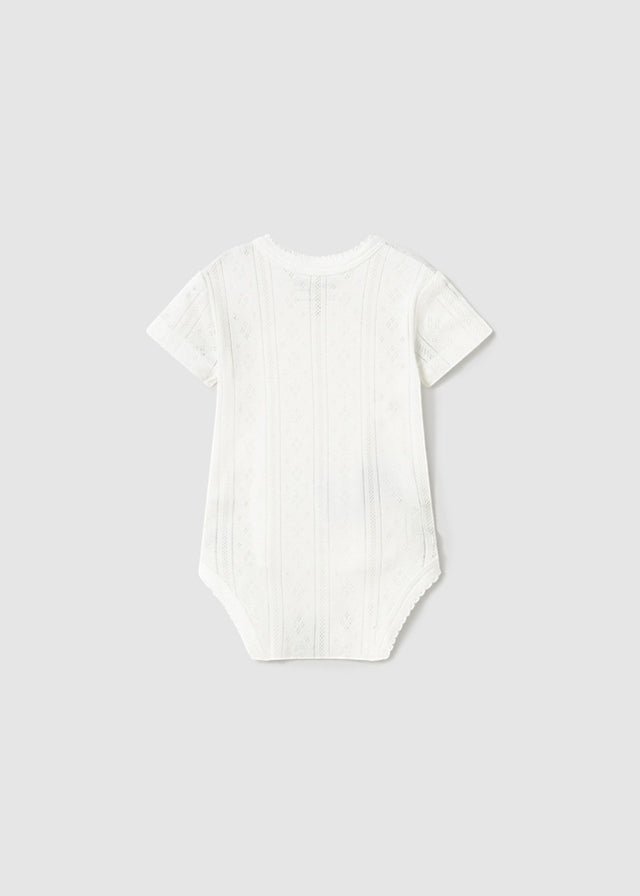 Body Intimo Manica Corta Bianco 1746 corredino e abbigliamento neonato | NANU' BABY