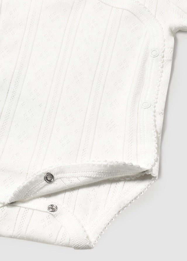Body Intimo Manica Corta Bianco 1746 corredino e abbigliamento neonato | NANU' BABY
