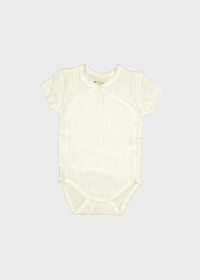 Body Intimo Manica Corta Natural 1746 corredino e abbigliamento neonato | NANU' BABY