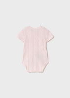 Body Intimo Manica Corta Rosa 1746 corredino e abbigliamento neonato | NANU' BABY