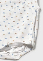 Body Intimo Smanicato Azzurro 1702 corredino e abbigliamento neonato | NANU' BABY