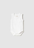 Body Intimo Smanicato Bianco 1702 corredino e abbigliamento neonato | NANU' BABY