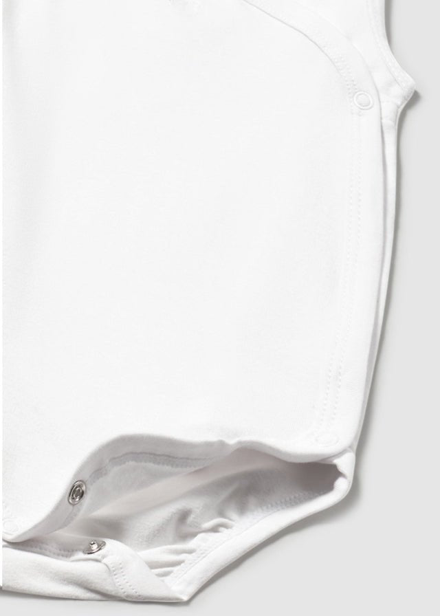 Body Intimo Smanicato Bianco 1702 corredino e abbigliamento neonato | NANU' BABY