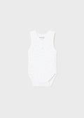 Body Intimo Smanicato Bianco 1719 corredino e abbigliamento neonato | NANU' BABY