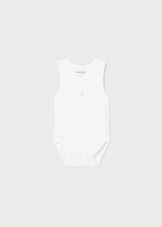 Body Intimo Smanicato Bianco 1719 corredino e abbigliamento neonato | NANU' BABY