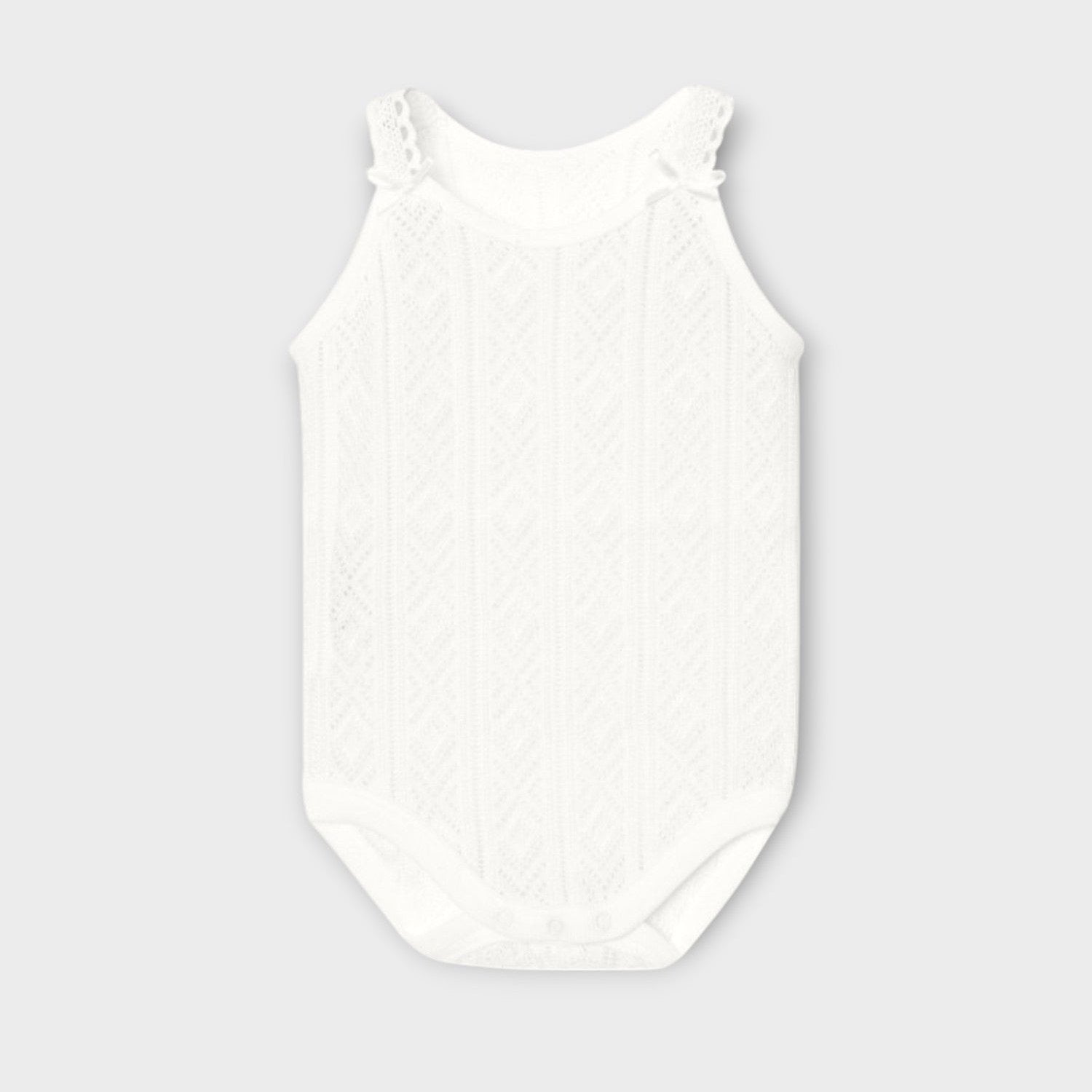 Body Intimo Spalline Bianco 1012 corredino e abbigliamento neonato | NANU' BABY
