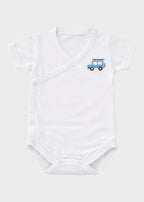 Body Neonato Cotone Ricamo Cielo C00804/C - A corredino e abbigliamento neonato | NANU' BABY