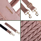 Borsa 48 ore Rosa Cipria LOVE BAG - Tessuto Premium corredino e abbigliamento neonato | NANU' BABY