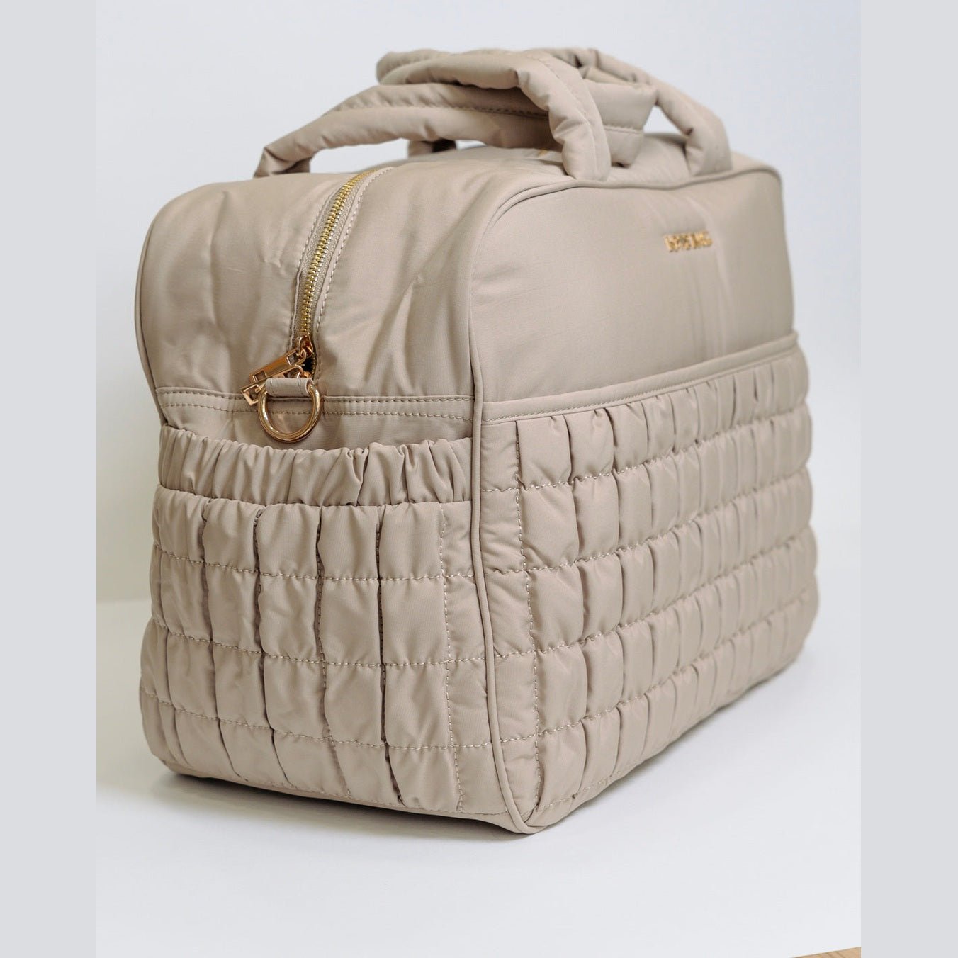 Borsa 48 ore XL Beige Corda LOVE BAG - Tessuto Premium corredino e abbigliamento neonato | NANU' BABY