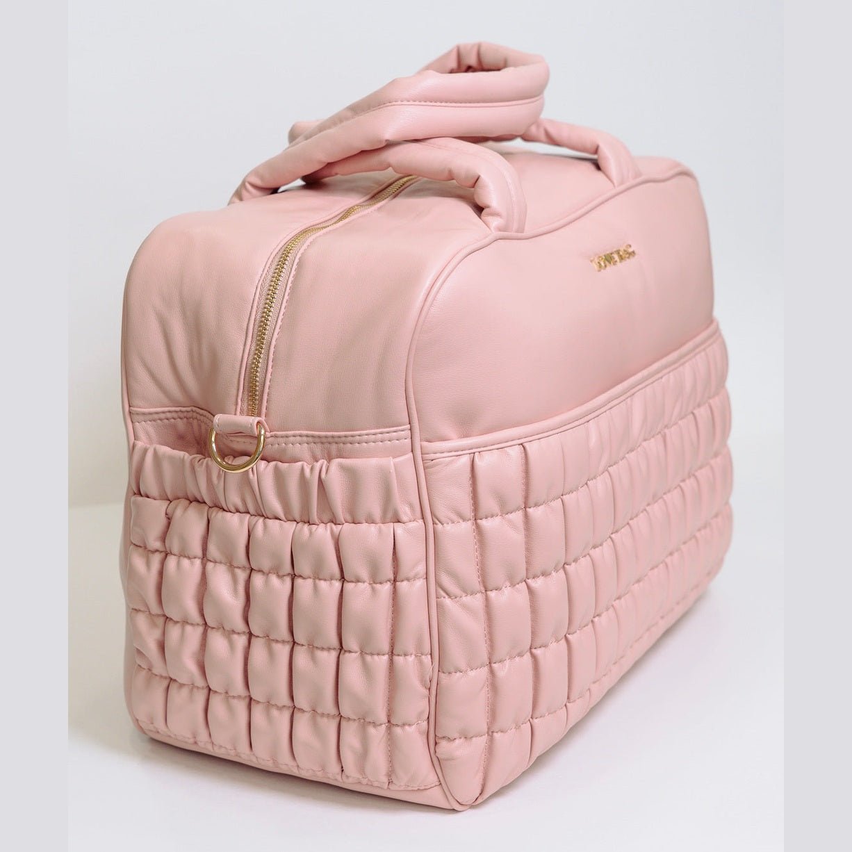 Borsa 48 ore XL Rosa LOVE BAG - Ecopelle Premium corredino e abbigliamento neonato | NANU' BABY
