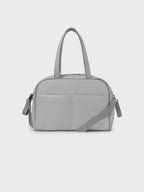 Borsa grande pu Grigio 19966/64 corredino e abbigliamento neonato | NANU' BABY