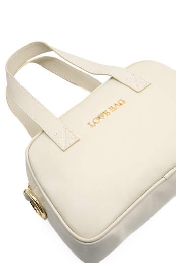 Borsa Pelle Sauvage Compatta LATTE LITTLEL corredino e abbigliamento neonato | NANU' BABY