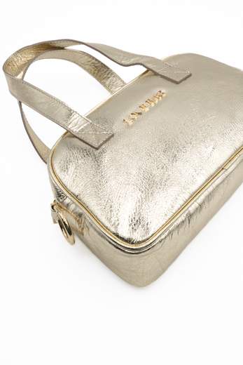 Borsa Pelle Sauvage Luminosa ORO LITTLEO corredino e abbigliamento neonato | NANU' BABY