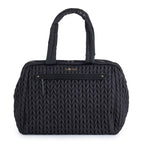Borsa Weekend XL Nero LOVE BAG - Tessuto Premium corredino e abbigliamento neonato | NANU' BABY
