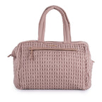 Borsa Weekend XL Rosa Cipria LOVE BAG - Tessuto Premium corredino e abbigliamento neonato | NANU' BABY