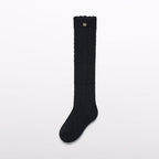 Calza traforata Nero 5953/40 corredino e abbigliamento neonato | NANU' BABY