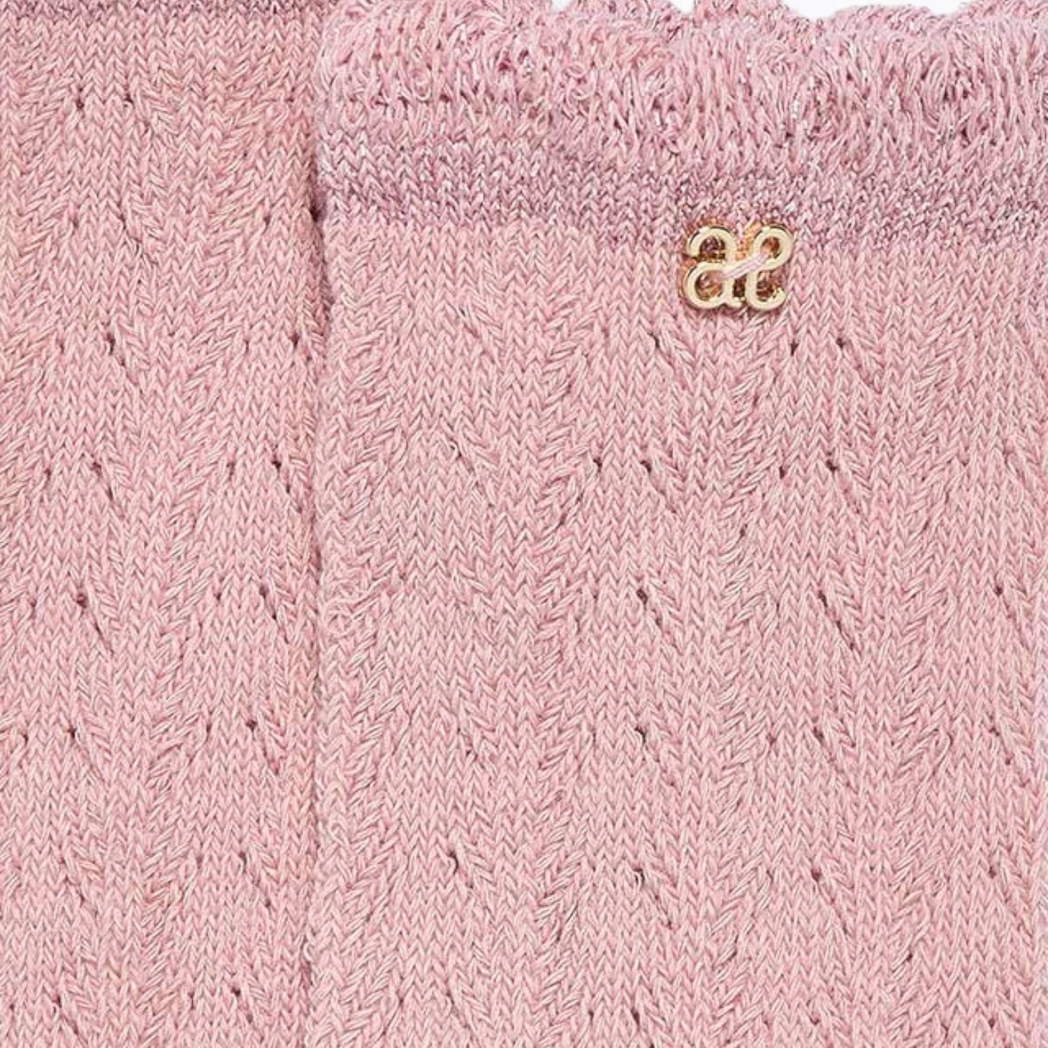 Calza traforata Rosa 5953/42 corredino e abbigliamento neonato | NANU' BABY