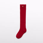 Calza traforata Rosso 5953/41 corredino e abbigliamento neonato | NANU' BABY