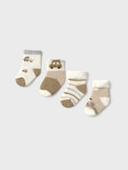 Calze Marrone 9917/63 corredino e abbigliamento neonato | NANU' BABY