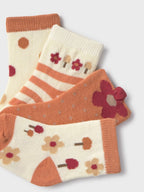 Calze Neonata Arancio 9921/65 corredino e abbigliamento neonato | NANU' BABY