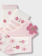 Calze Neonata Rosa 9921/68 corredino e abbigliamento neonato | NANU' BABY