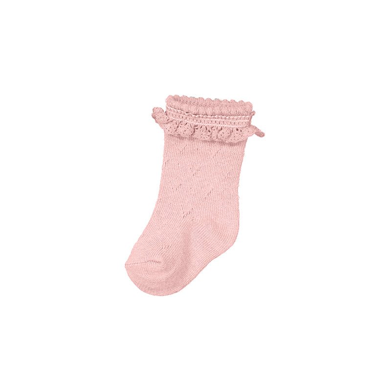 Calzini trafori ROSA 2D - 9761/RB corredino e abbigliamento neonato | NANU' BABY