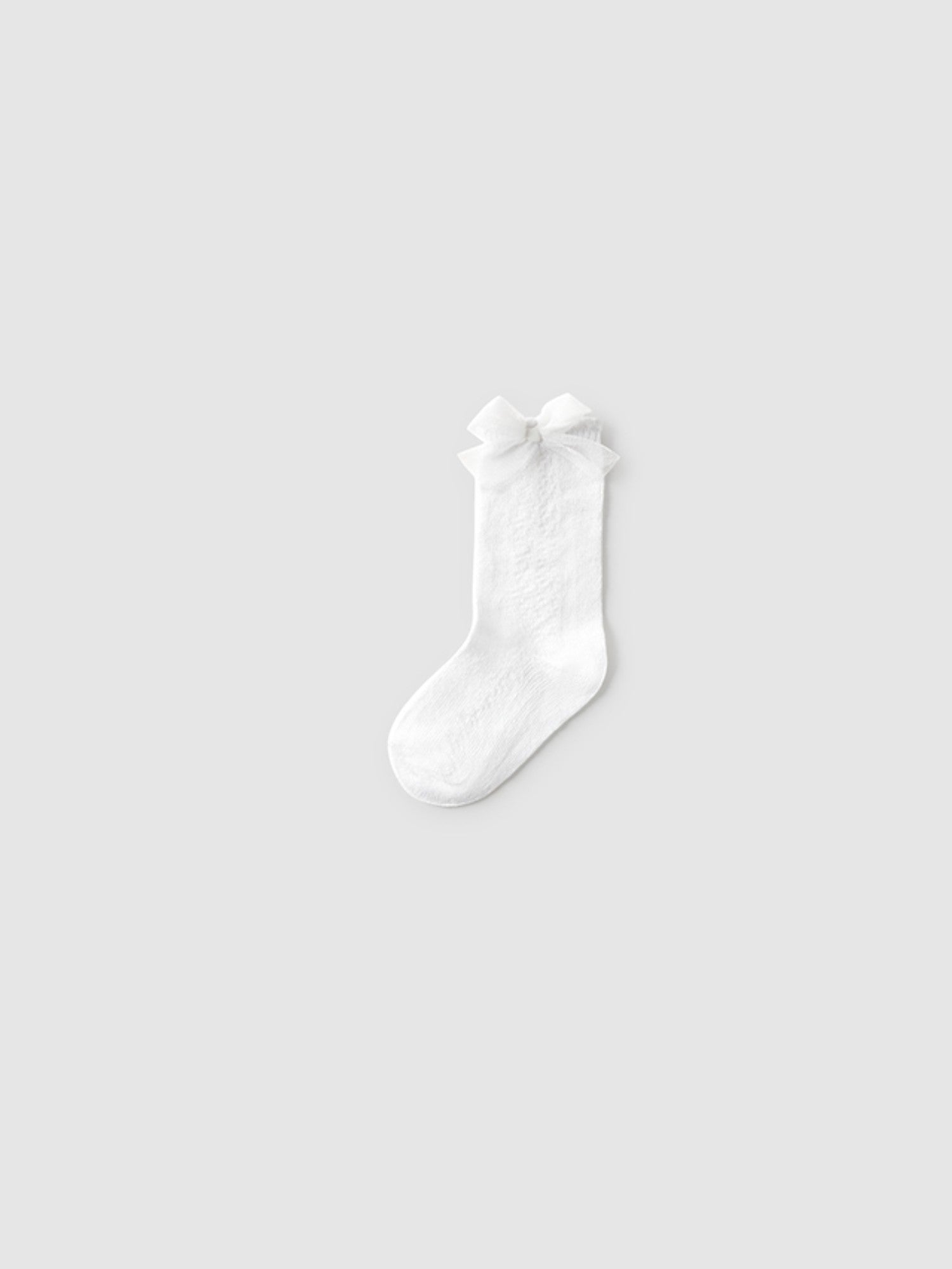 Calzino alto Bianco 10871/079 corredino e abbigliamento neonato | NANU' BABY