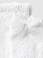 Calzino alto Bianco 10871/079 corredino e abbigliamento neonato | NANU' BABY