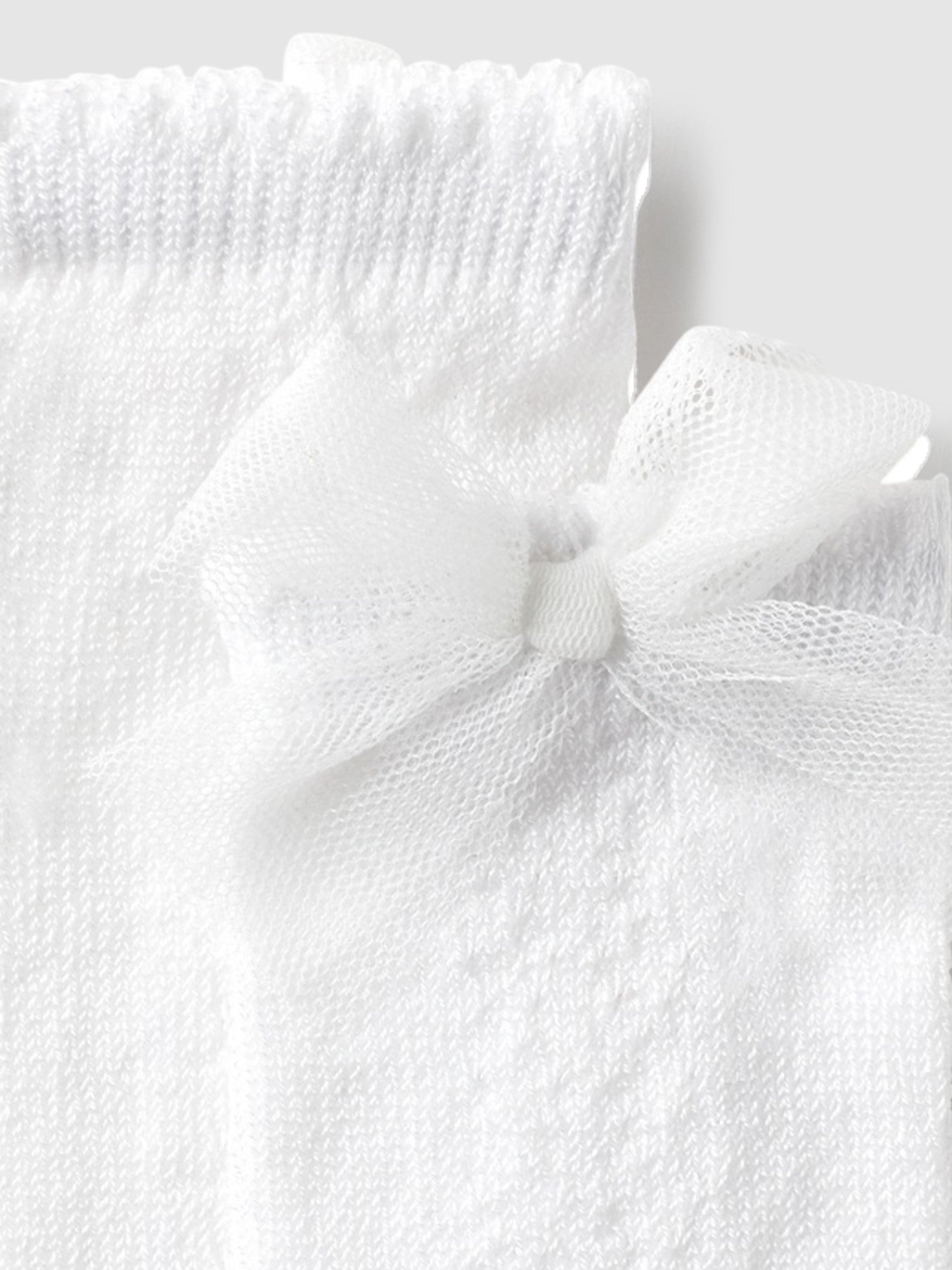 Calzino alto Bianco 10871/079 corredino e abbigliamento neonato | NANU' BABY