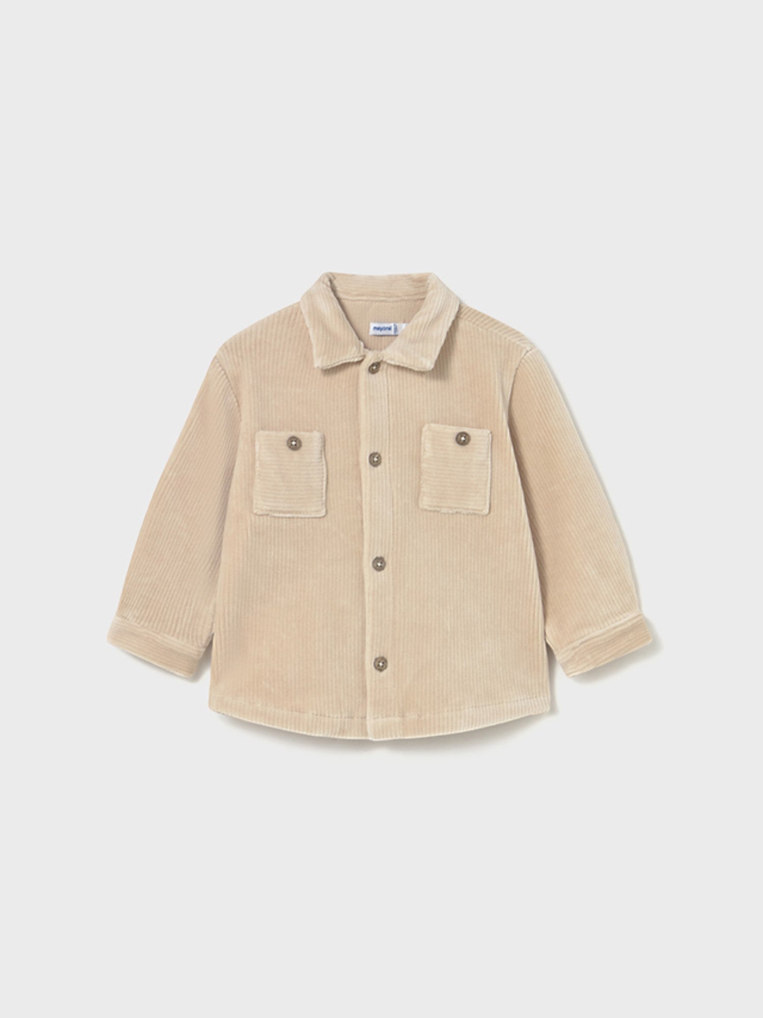 Camicia Bimbo Beige 2105/51 corredino e abbigliamento neonato | NANU' BABY