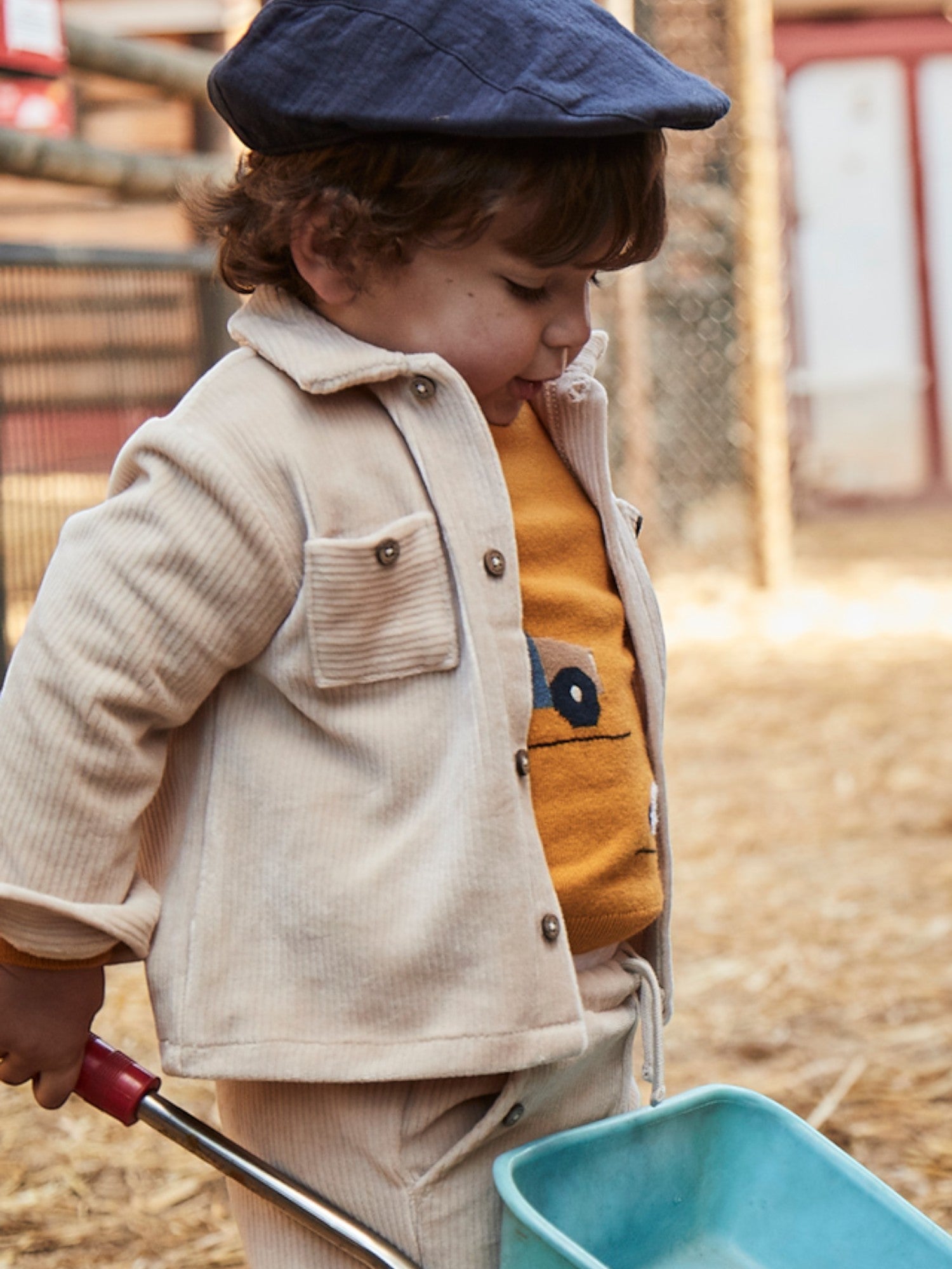 Camicia Bimbo Beige 2105/51 corredino e abbigliamento neonato | NANU' BABY