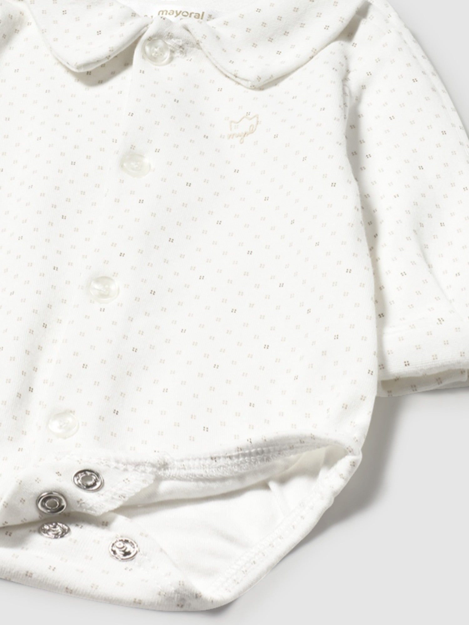 Camicia Bimbo ECRU 2727/31 corredino e abbigliamento neonato | NANU' BABY
